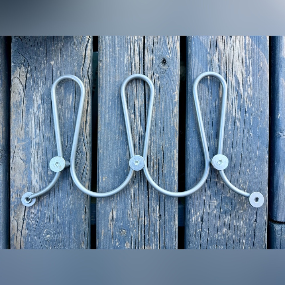 IKEA Metallic Gray Wall Hooks